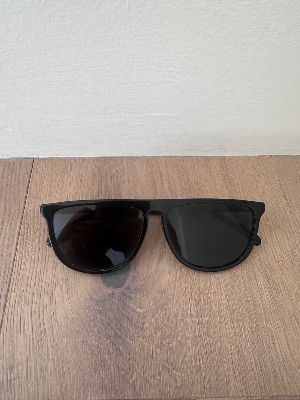 Givenchy Black Square Sunglasses Gold Logo Designer Shades